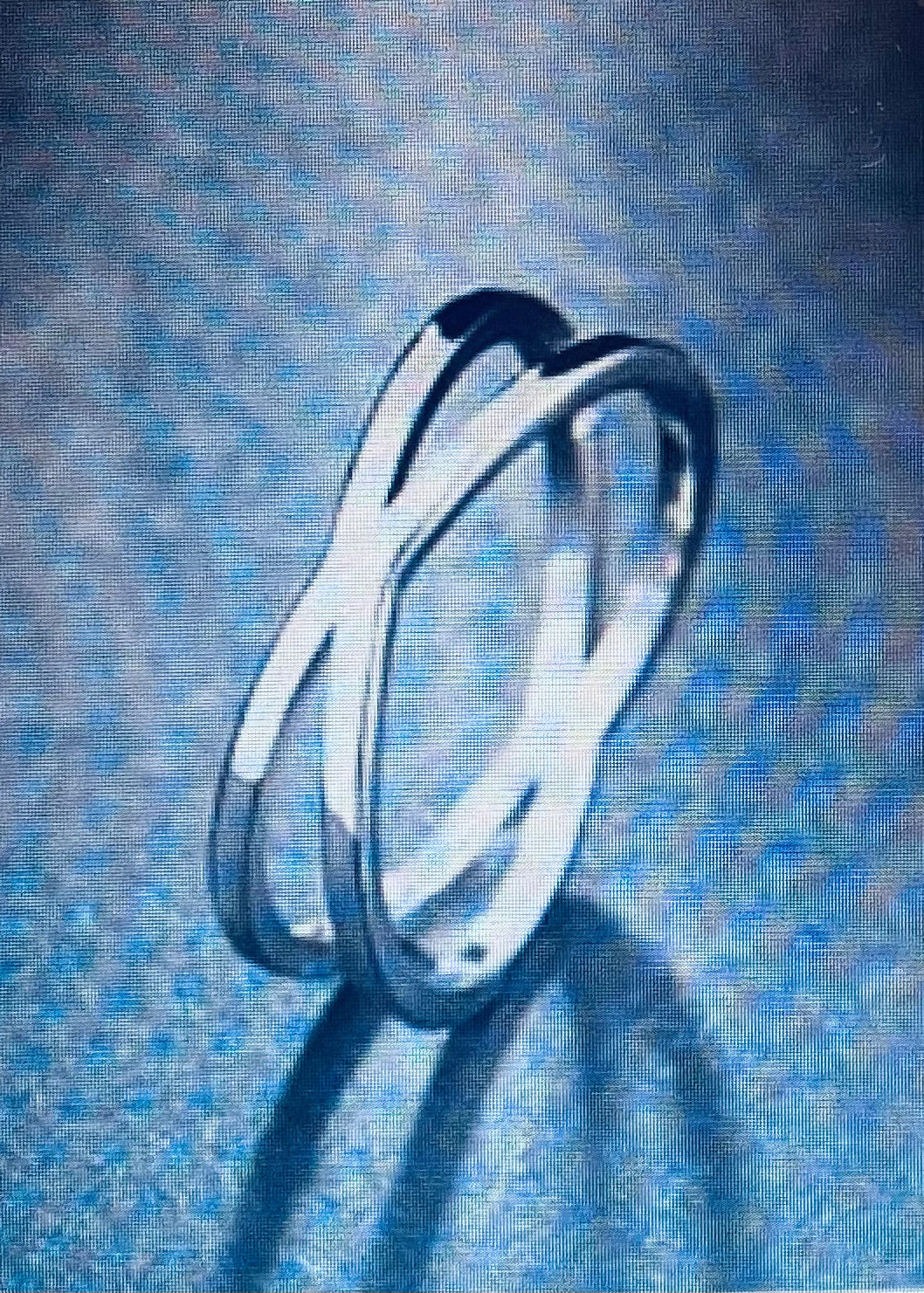 Julia Capri Designer Criss Cross 925 Sterling Silver Twist Ring