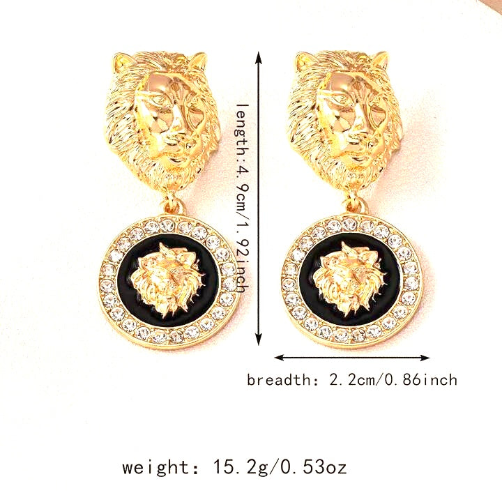 Julia Capri Lion Earrings