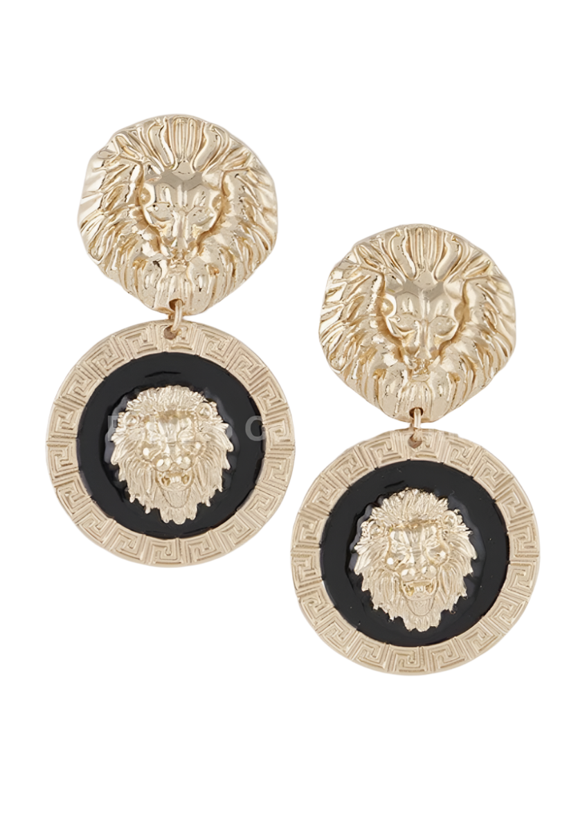 Julia Capri Lion Earrings