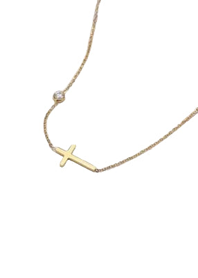 Faith Cross Necklace